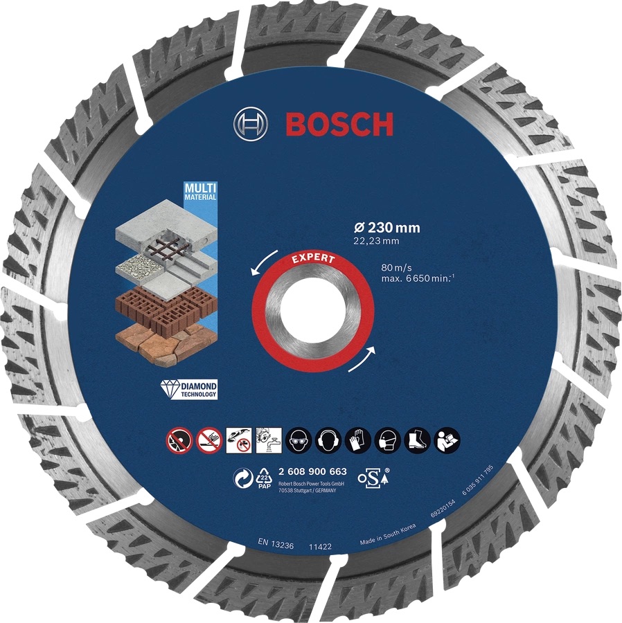 Timanttikatkaisulaikka Bosch 2608900663; 230 mm