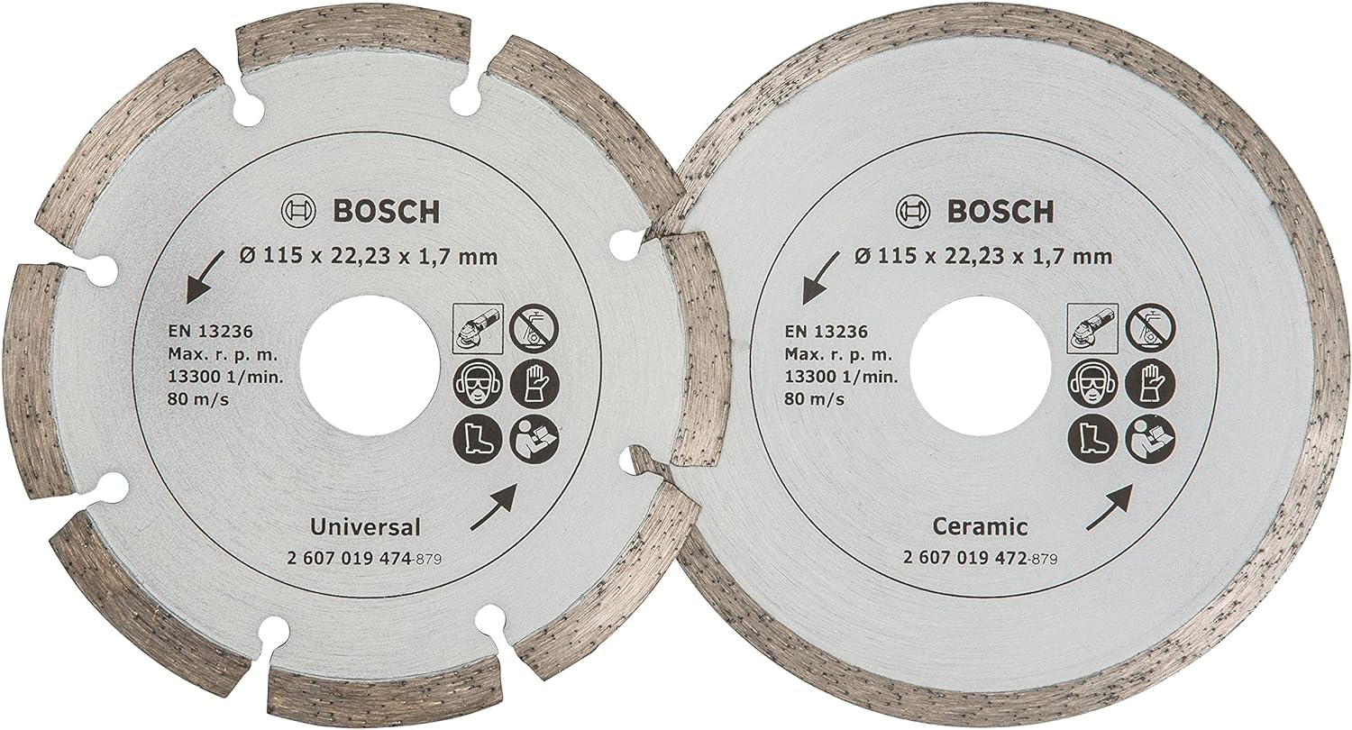Timanttikatkaisulaikka Bosch 2607019478; 115 mm; 2 kpl.