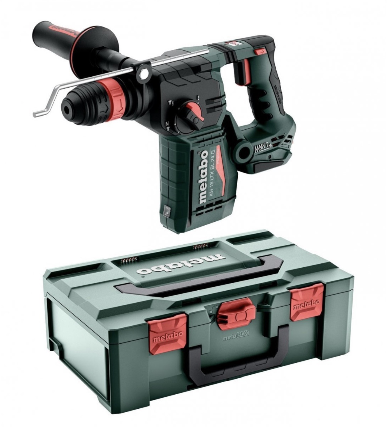 Poravasara Metabo KH 18 LTX BL 24 Q; 18 V; 2,2 J; SDS-plus (ilman akkua ja laturia)