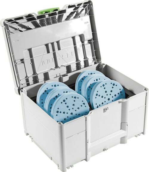 Hiomapaperi Festool Granat; 150 mm; P60/80/120/150/180/220; 120 kpl.