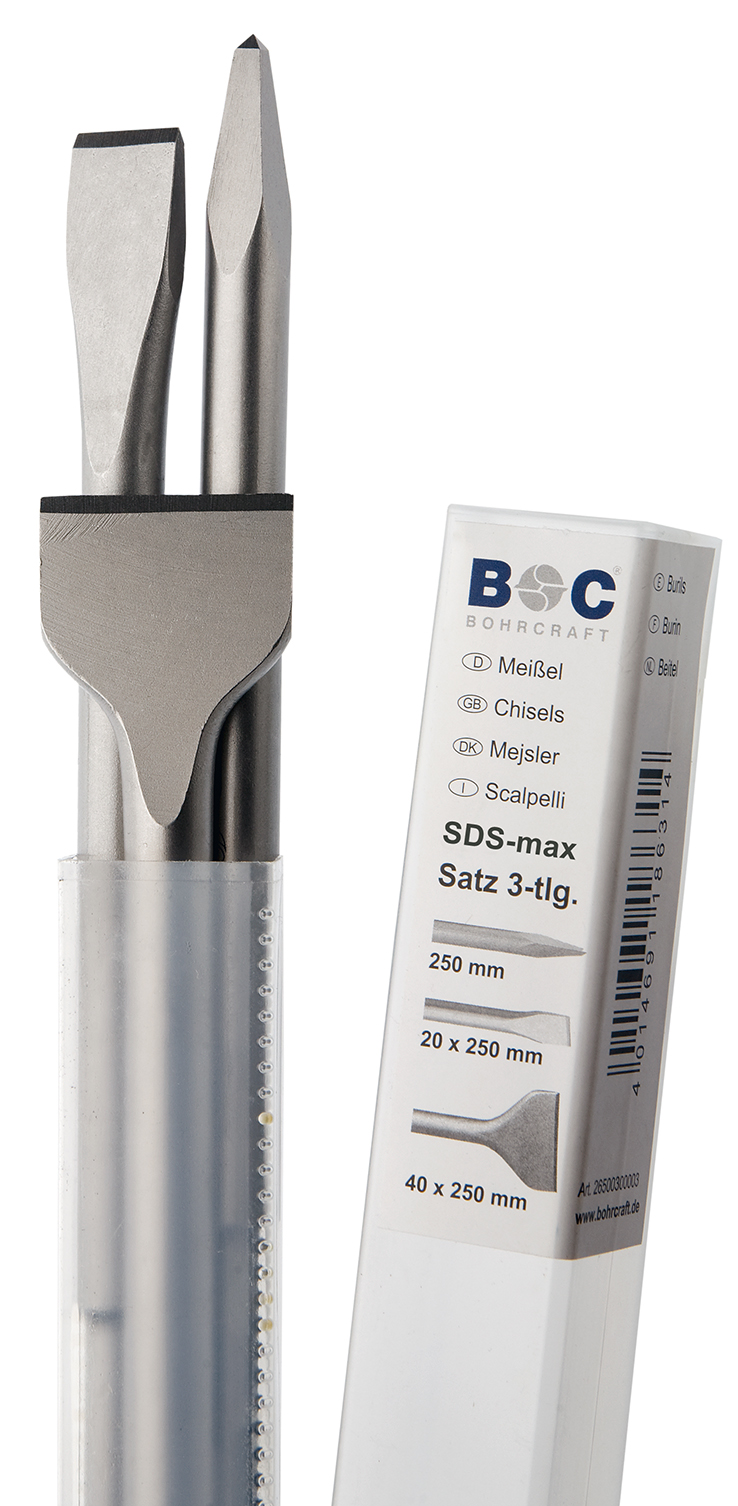 Talttasarja Bohrcraft BC26600300003; SDS-max; 3 kpl.