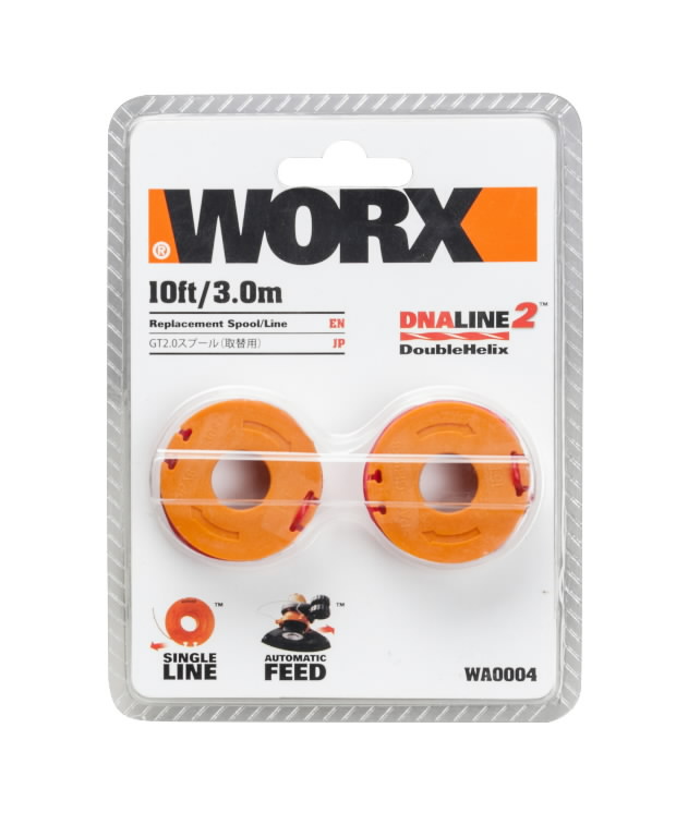 Siimapää Worx WA0004.1; 1,65 mm/3 m; 2 kpl.