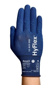 Työkäsineet Ansell HyFlex 11-819 ESD; 8 koko