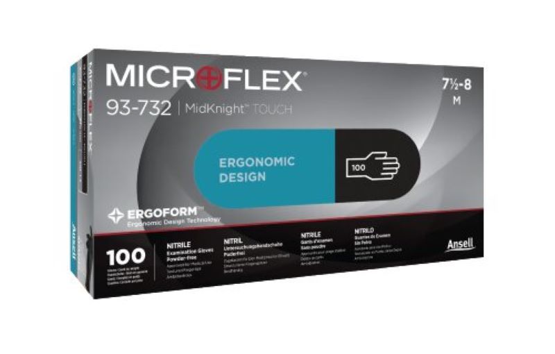 Työkäsineet Ansell Microflex 93-732; XL; 100 kpl.