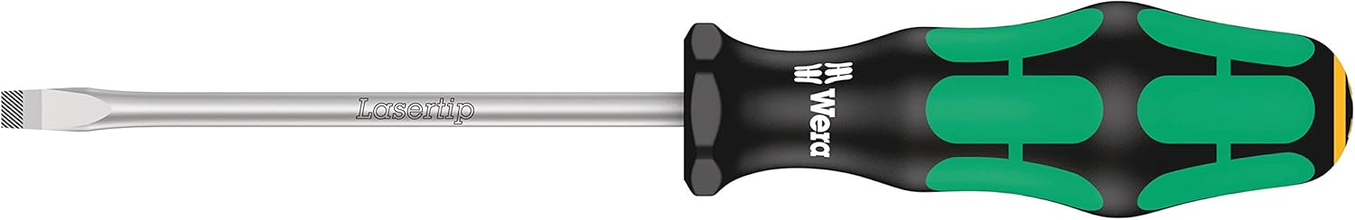 Litteä ruuvimeisseli Wera Kraftform Plus 334; SL0,8; 100 mm