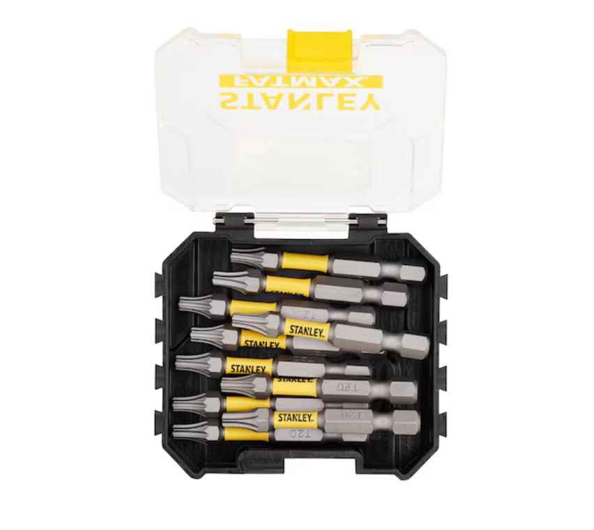 Tarvikesarja Stanley STA88574-XJ; T20x50 mm; 10 kpl.