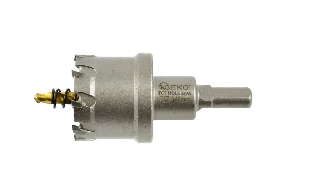 Porakruunu varrella ja terällä Geko G39687; 40 mm