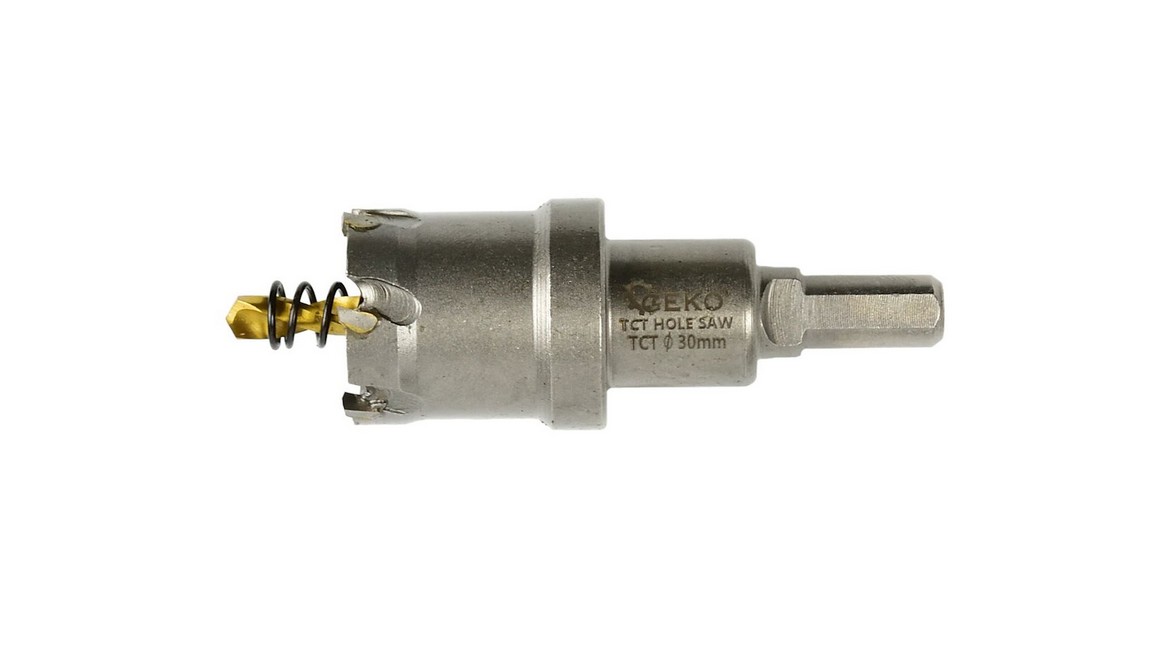 Porakruunu varrella ja terällä Geko G39685; 30 mm