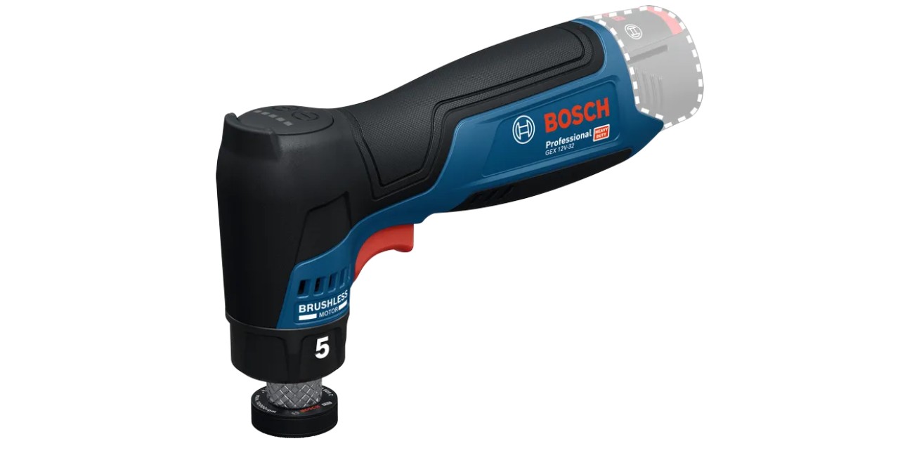 Epäkeskohiomakone Bosch GEX 12V-32; 12 V (ilman akkua ja laturia)