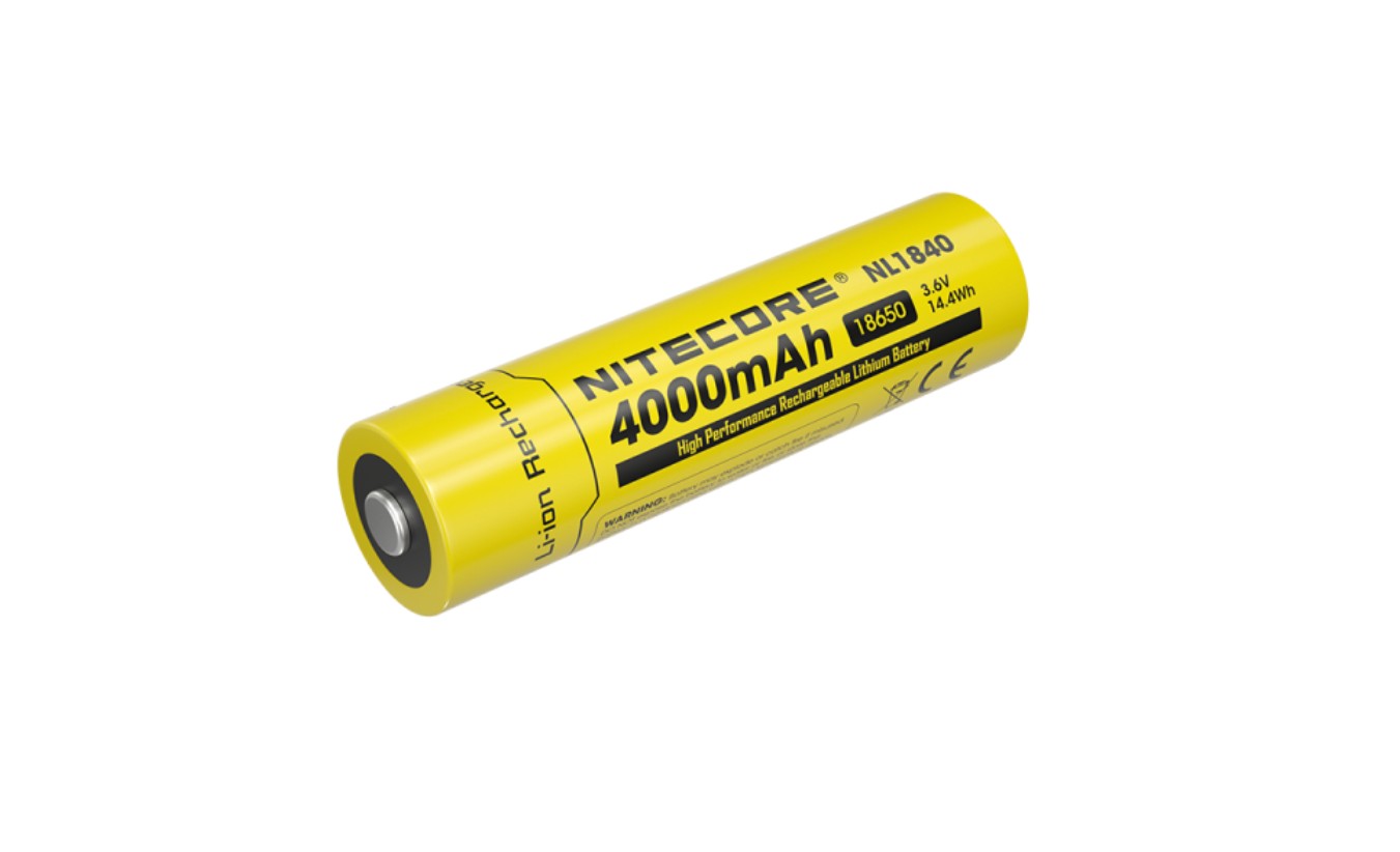 Patteri Nitecore NC-NL1840HP; 3,6 V; 4,0 Ah