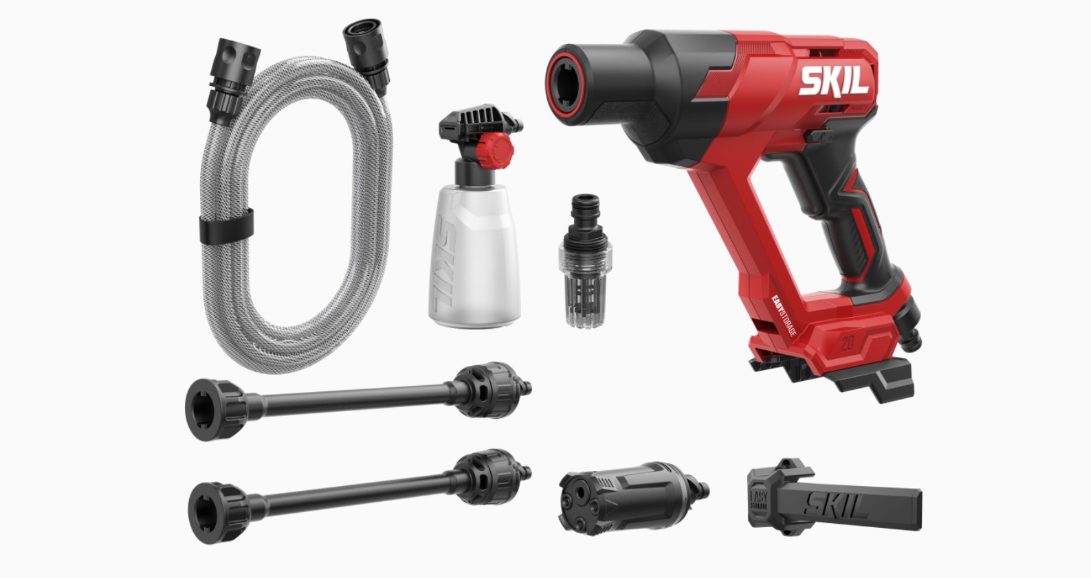 Painepesuri Skil 0762CA; 20 V; 24 bar (ilman akkua ja laturia)