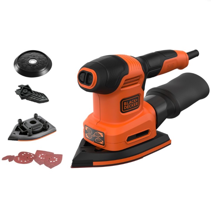 Kärkihiomakone Black & Decker BEW200-QS; 200 W