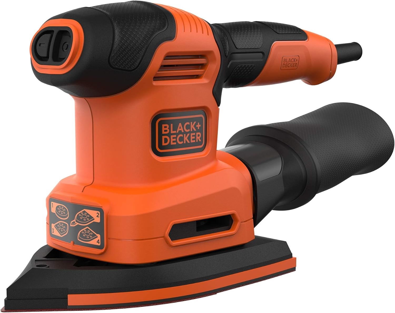 Kärkihiomakone Black & Decker BEW200K-QS; 200 W