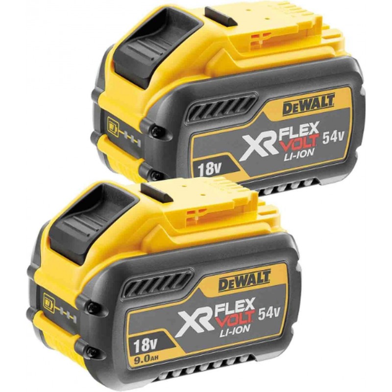 Akku DeWalt DCB547X2-XJ; 18/54 V; 9,0 Ah; Li-ion; 2 kpl.