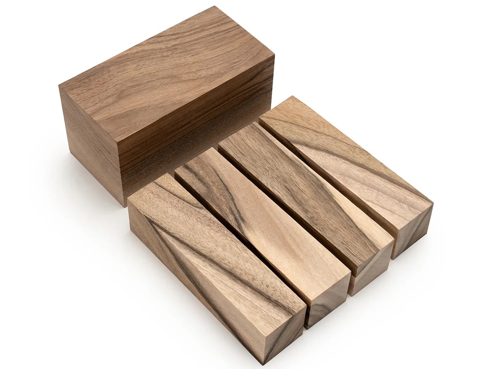Puinen lusikka-aihio BeaverCraft BW1 Walnut; 5 kpl.; kaiverrukseen