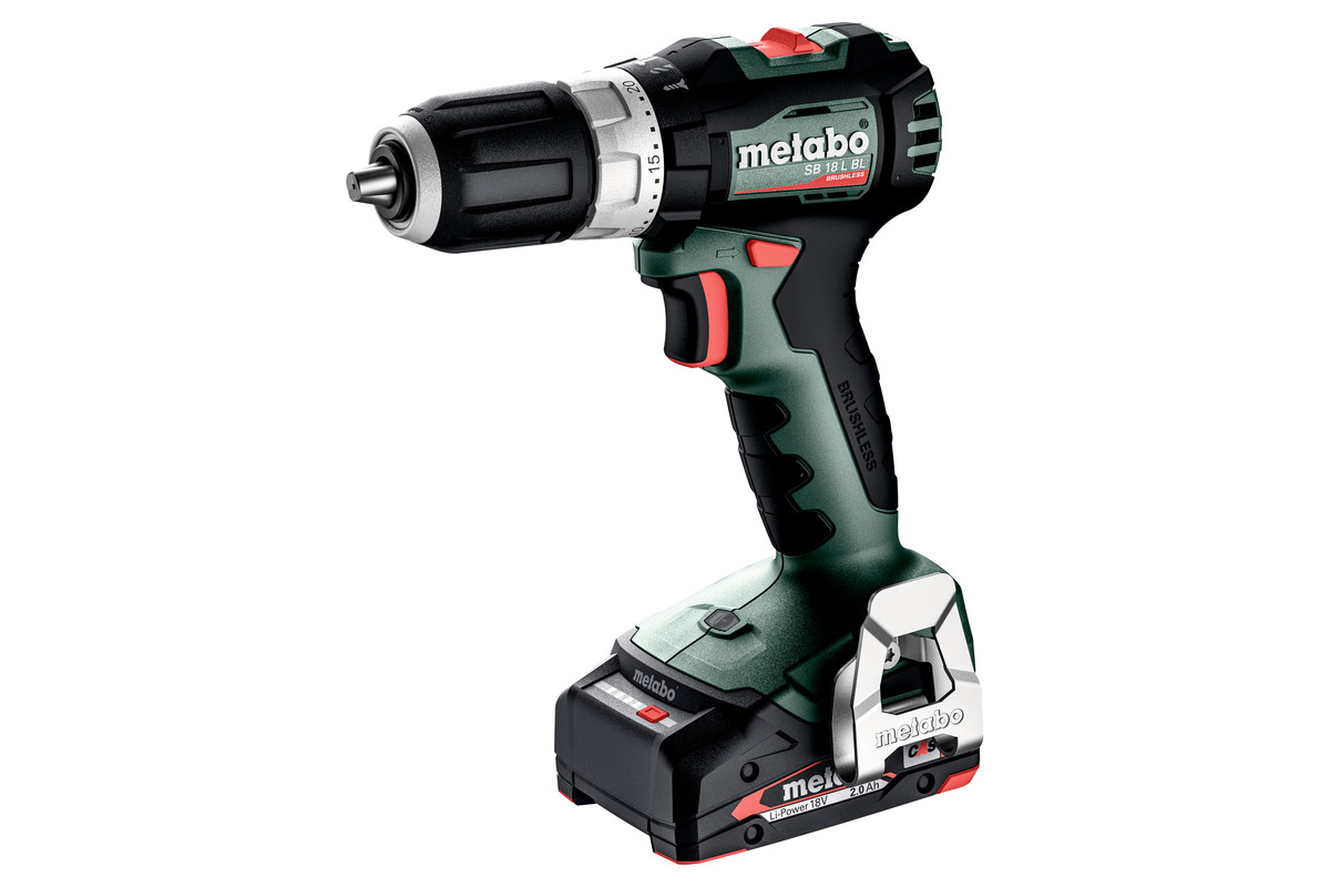 Iskupora / ruuvinväännin Metabo SB 18 L BL; 18 V; 2x2,0 Ah akku