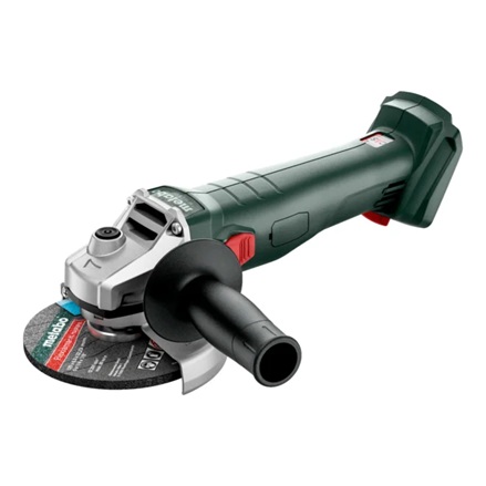 Akkukäyttöinen kulmahiomakone Metabo W 18 L 9-125; 18 V (ilman akkua ja laturia)