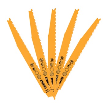 Puukkosahanterä DeWalt DT2406-QZ; 203 mm; 5 kpl.