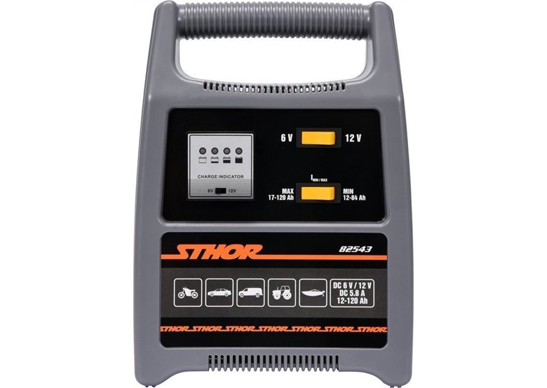 Auton akkulaturi Sthor 82543; 6/12 V; 8 A; 1x120,0 Ah
