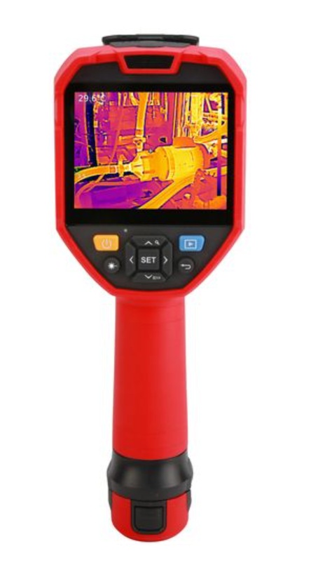 Infrapunalämpömittari UNI-T UTi720V; 3,7 V; 1x5,2 Ah akku