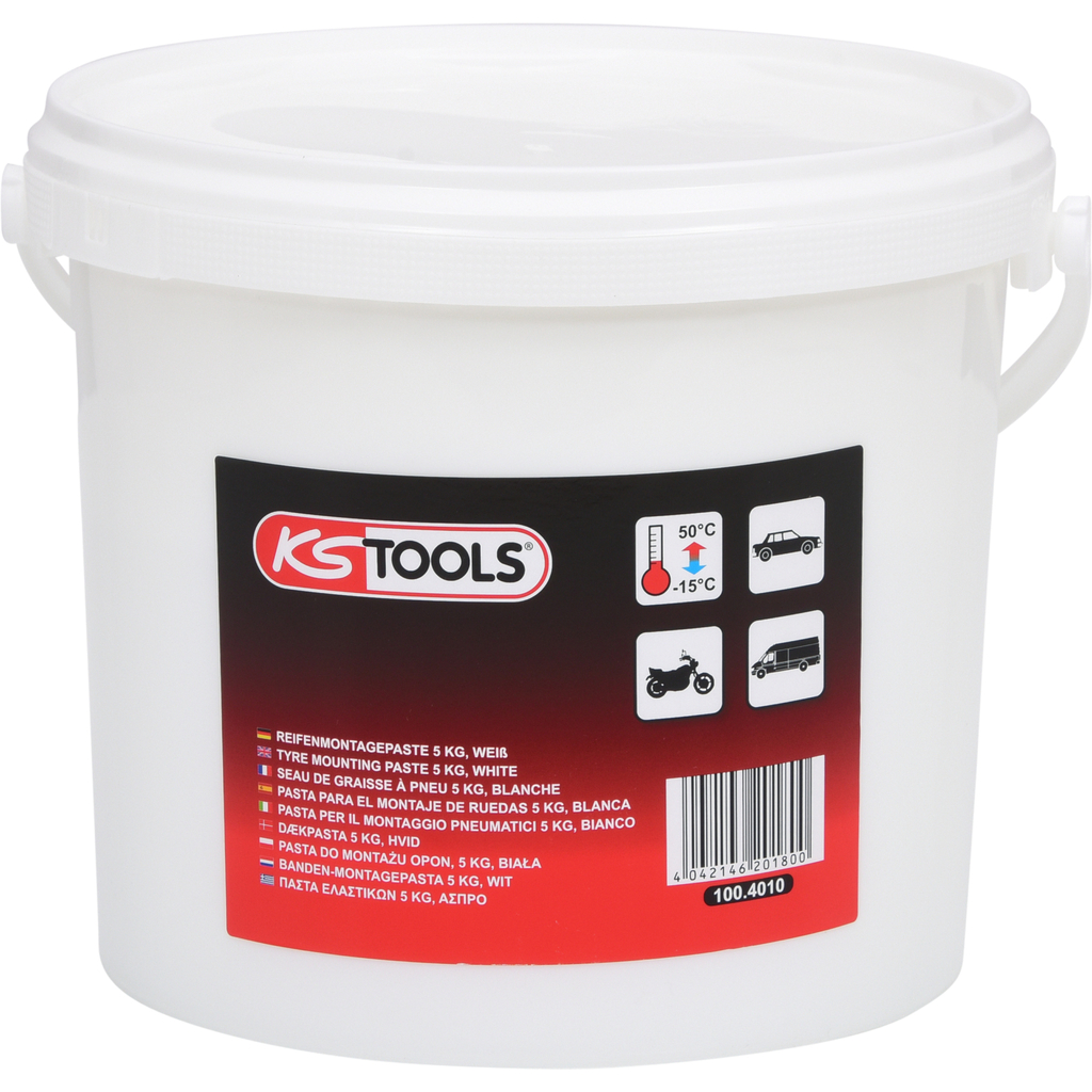 Renkaanasennustahna KS Tools 100.4010; 5 kg