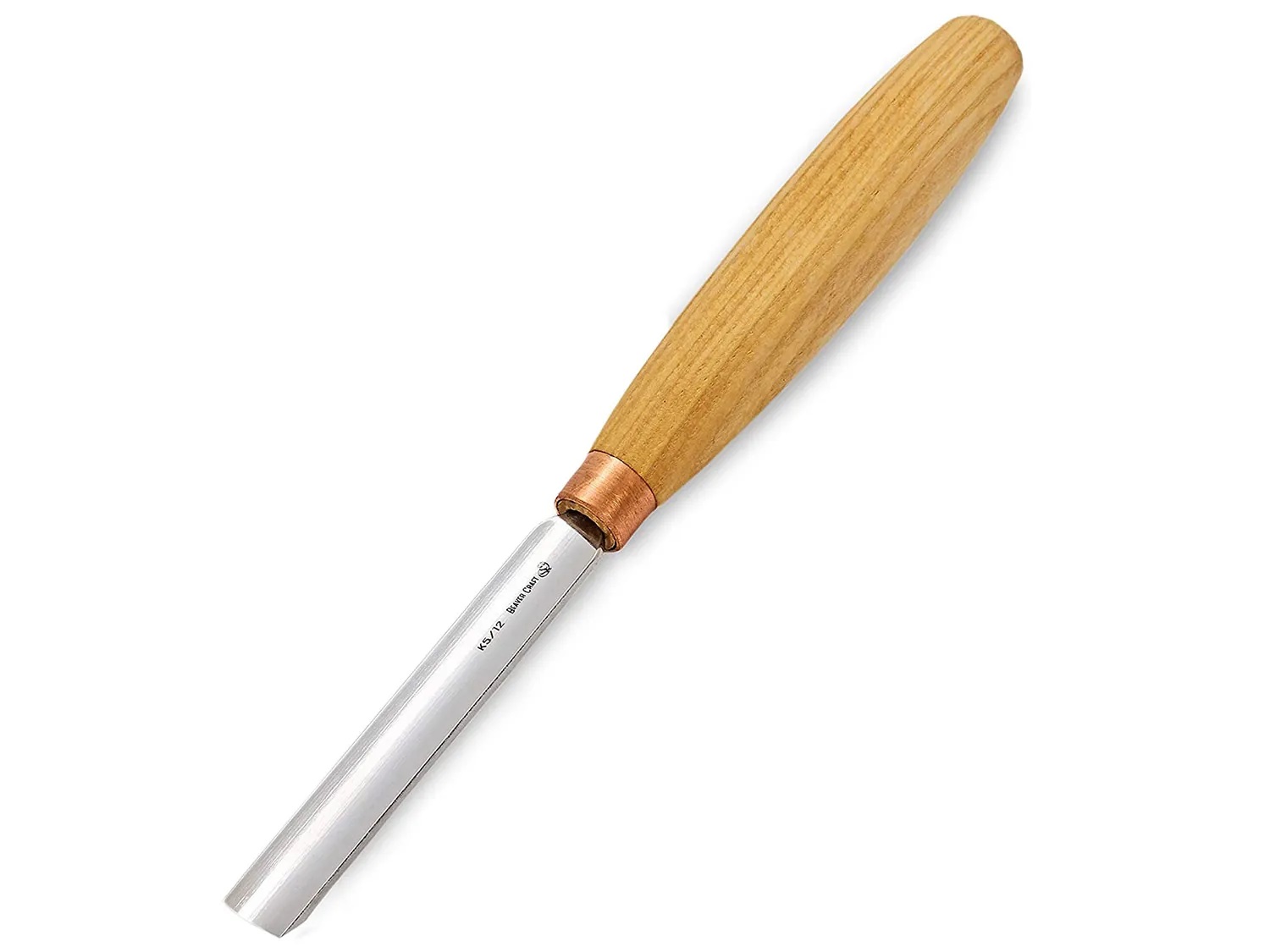 Suora taltta BeaverCraft K5/12; puun veistämiseen