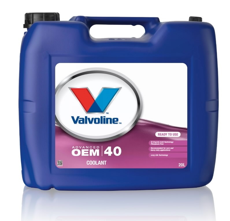Jäähdytysneste Valvoline OEM ADVANCED 40 RTU; 20 l