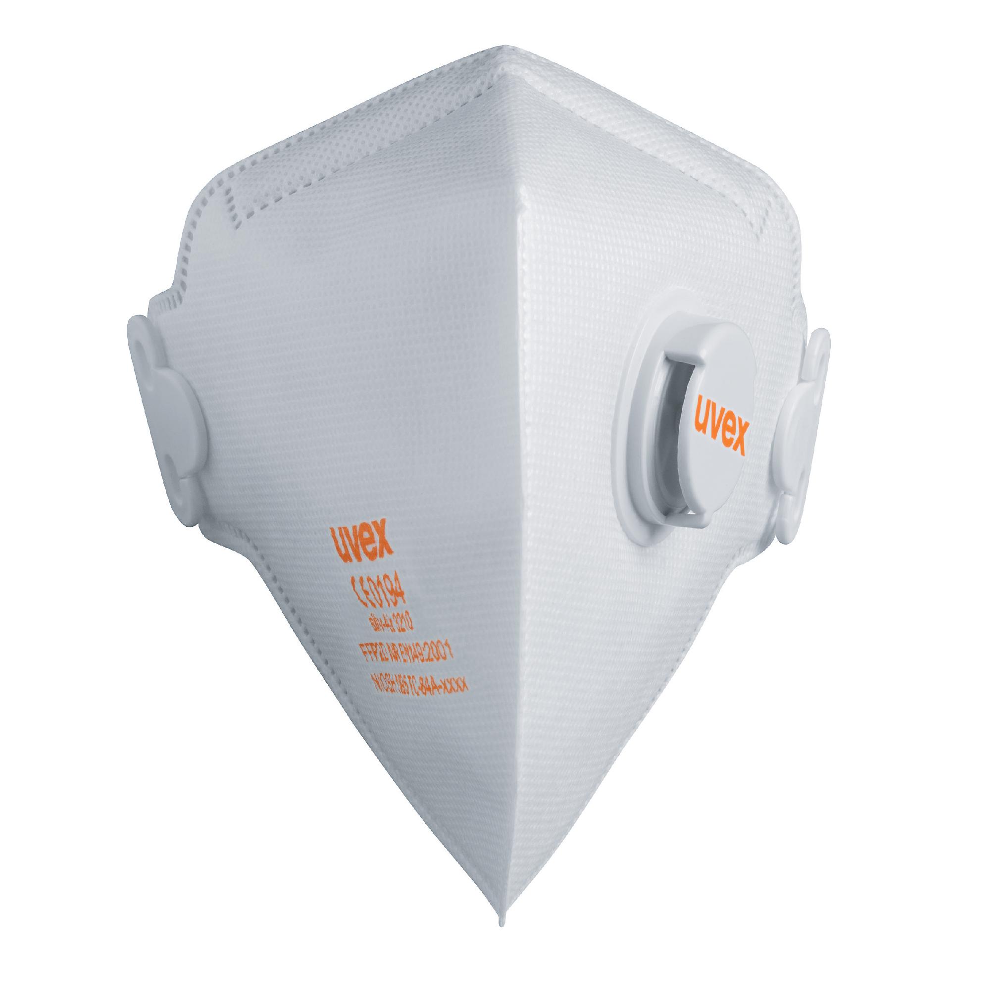 Hengityssuojain venttiilillä UVEX Silv-Air classic 3210; FFP2