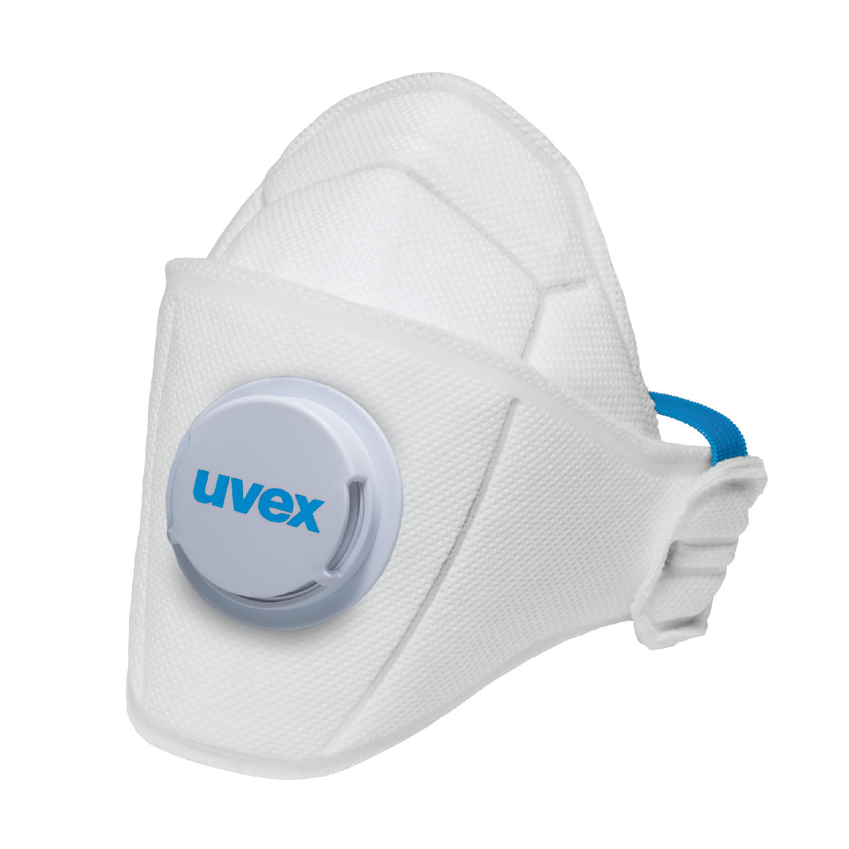 Hengityssuojain venttiilillä UVEX Silv-Air premium 5110; FFP1; 3 kpl.