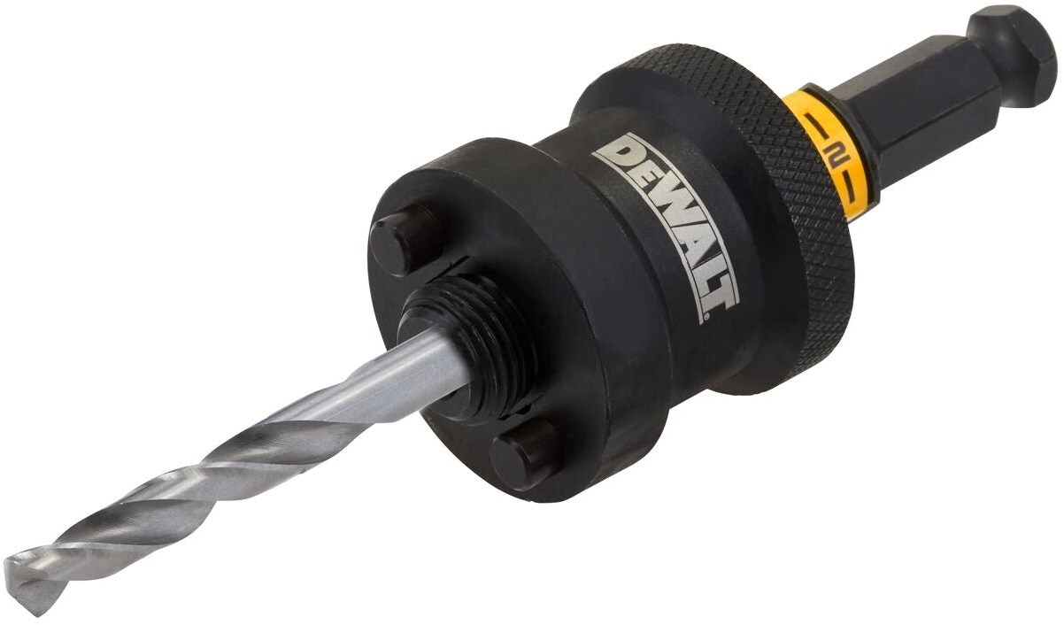 Kuusiokanta-adapteri DeWalt DT20625-QZ; HEX 1/2'' + Keskiöpora