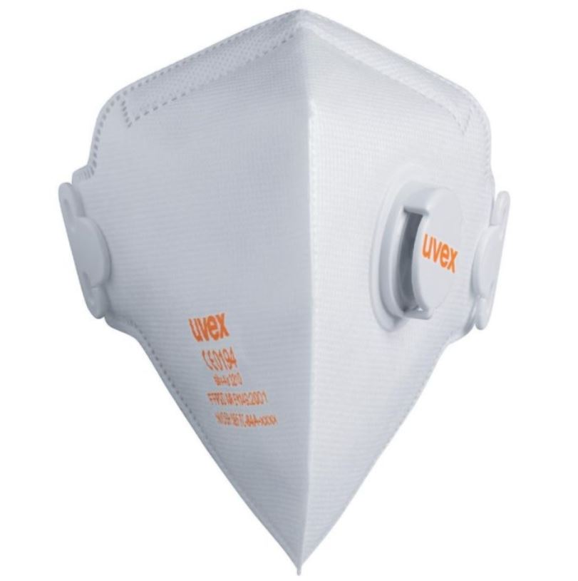 Hengityssuojain venttiilillä Uvex UV8743210; FFP2; 3 kpl.