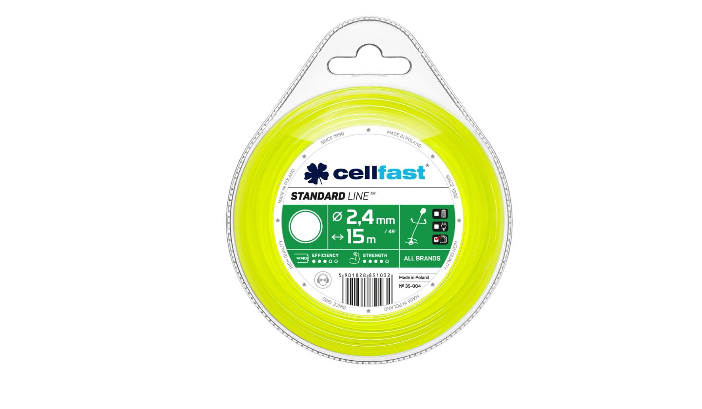 Leikkuulanka Cellfast 35-004; 2,4 mm; 15 m