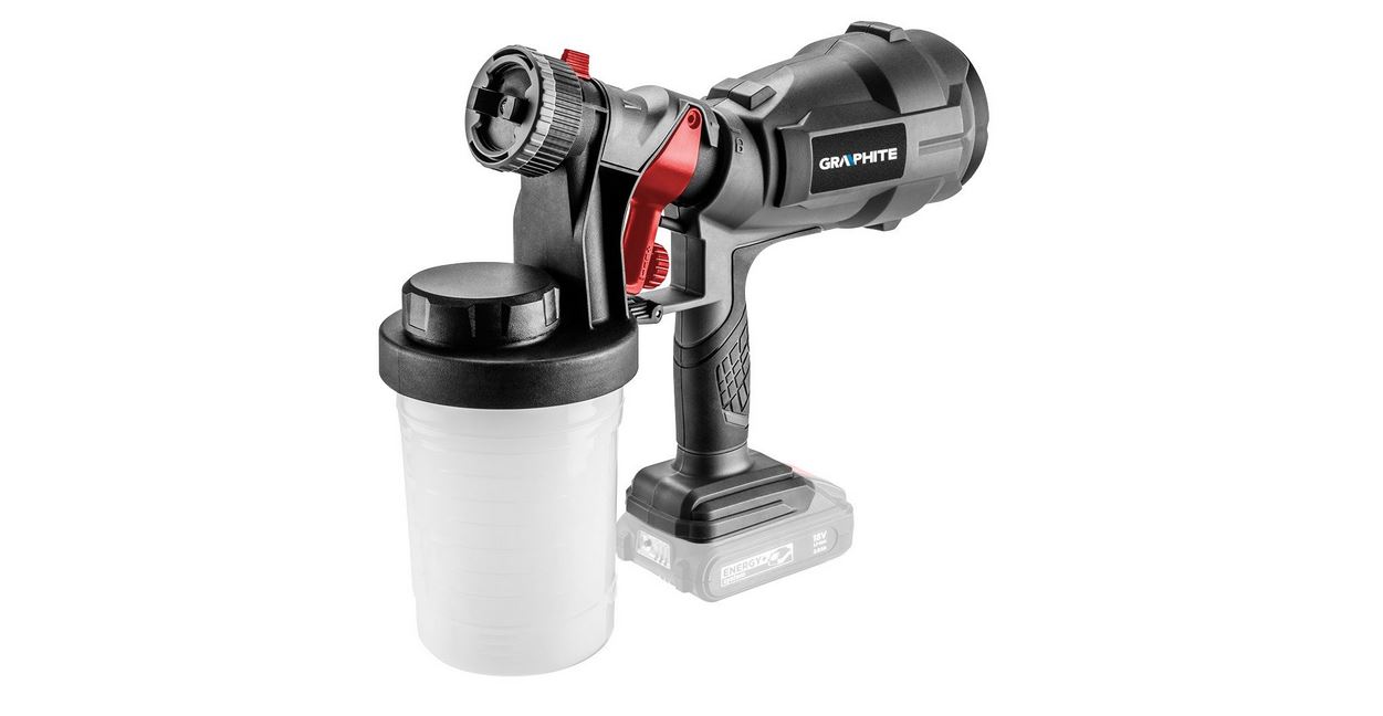 Maaliruisku Graphite 58GE103; 18 V (ilman akkua ja laturia)
