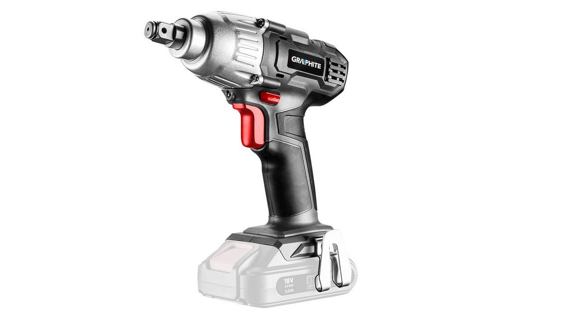Iskumutterinväännin Graphite 58G018; 18 V (ilman akkua ja laturia)