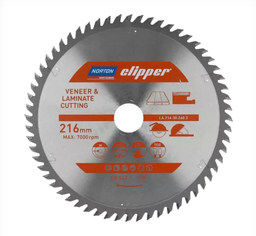 Katkaisulaikka laminaatille Norton 70184608141; 160x20 mm; Z48