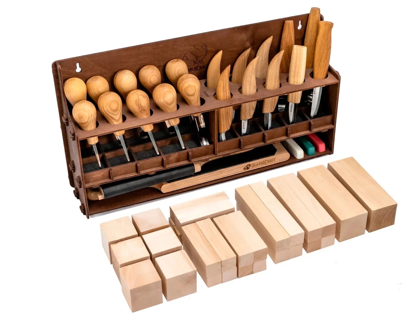 Veistosarja BeaverCraft S57; 20 kpl.; puunveistoa varten