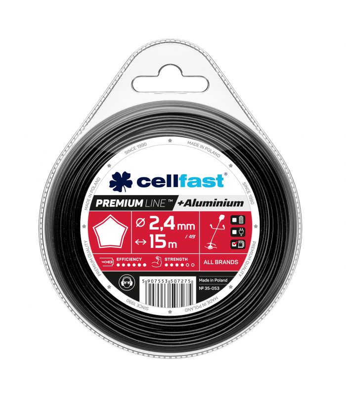 Trimmauspää Cellfast 35-053; 2,4 mm; 15 m
