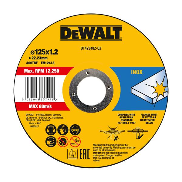 Hiova katkaisulaikka DeWalt DT42380Z-QZ; 180x1,2x22,23 mm