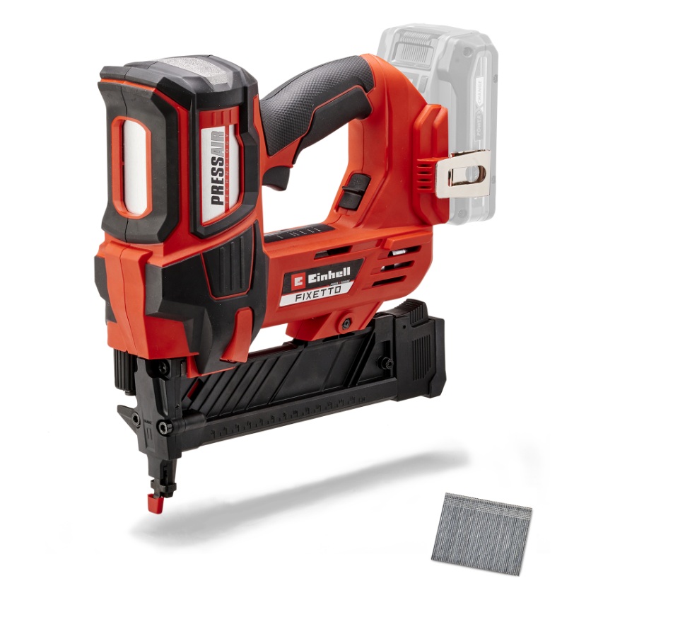 Akkusinkiläpistooli Einhell FIXETTO 18/50 N Solo; 18 V (ilman akkua ja laturia)
