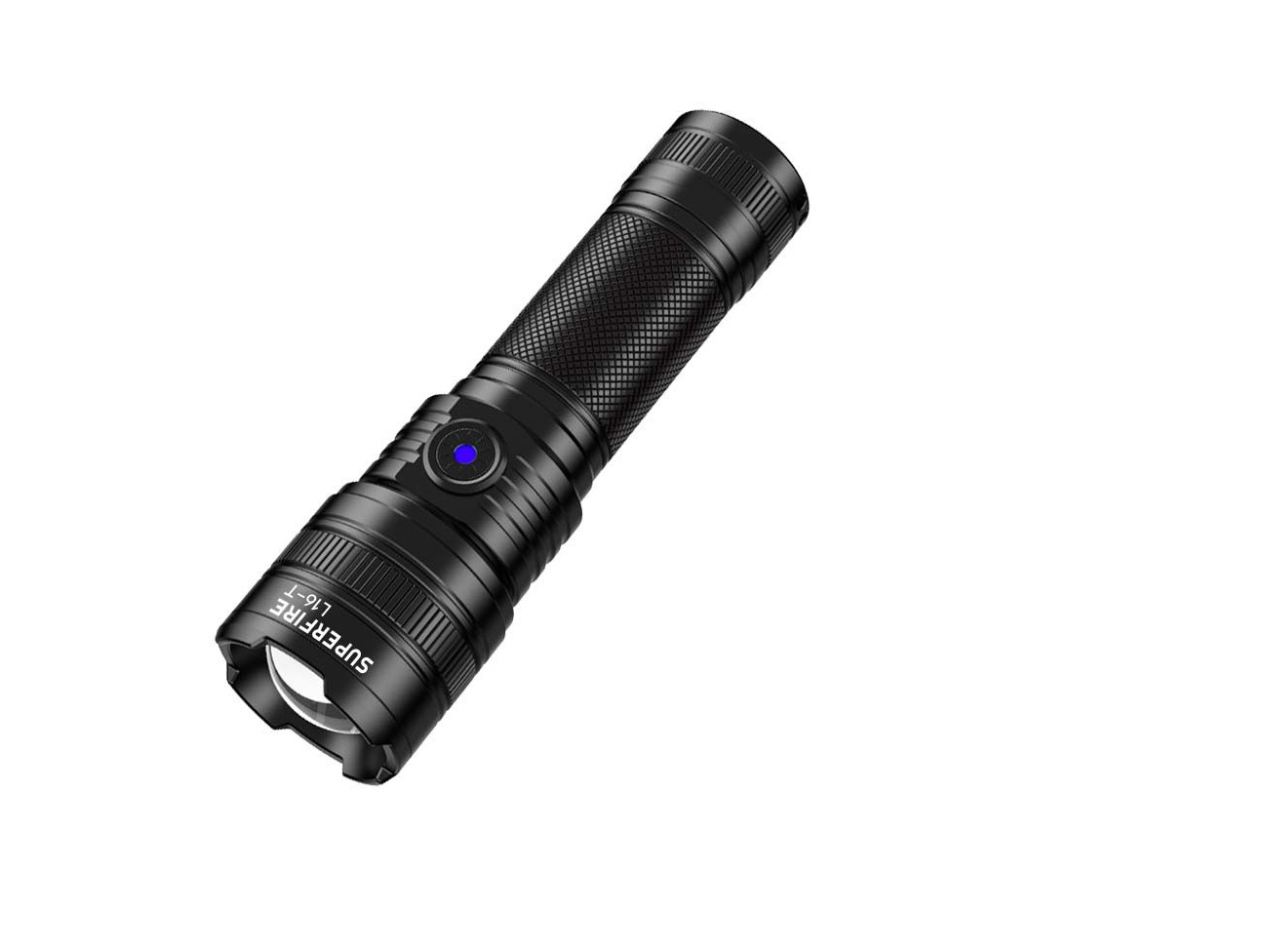Taskulamppu SUPERFIRE-L16-X; LED; 400 lm; 2x3,4 Ah akku