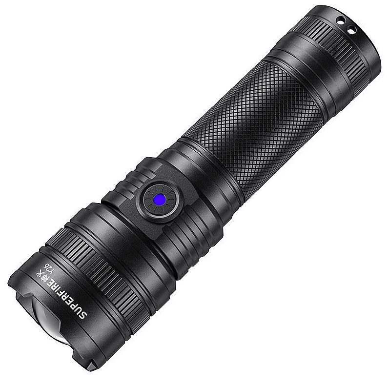 Taskulamppu SUPERFIRE-Y26; LED; 816 lm; 1x3,7 Ah akku