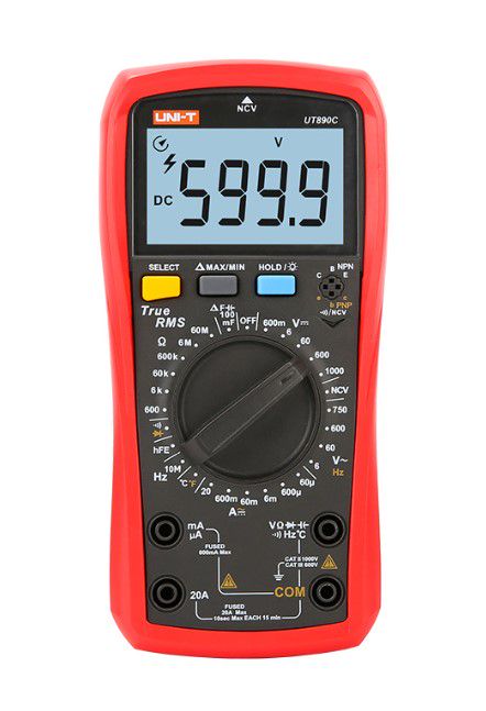 Yleismittari UNI-T UT890C