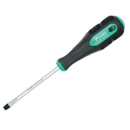 Litteä ruuvimeisseli Proskit 9SD-207A; SL6; 100 mm