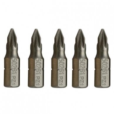 Urakärki Sata SC59262; 1/4''; PZ2; 25 mm; 5 kpl.