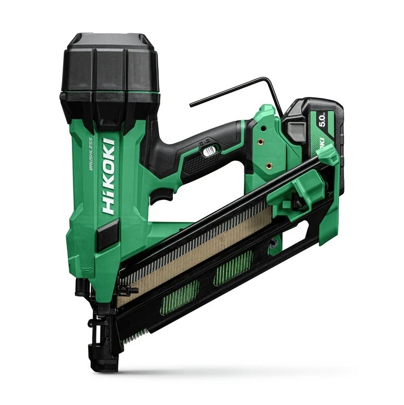 Akkukäyttöinen naulain Hikoki NR1890DCAWQZ; 18 V; 2x5,0 Ah akku