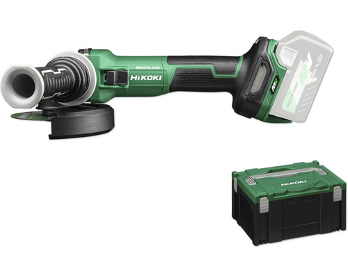 Kulmahiomakone Hikoki G3613DVEW2Z; 36 V; 125 mm (ilman akkua ja laturia)