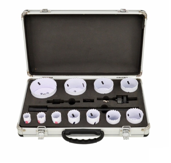 Reikäsahasarja AWTools AW49471BL; 19-76 mm; 40 mm; 15 kpl.