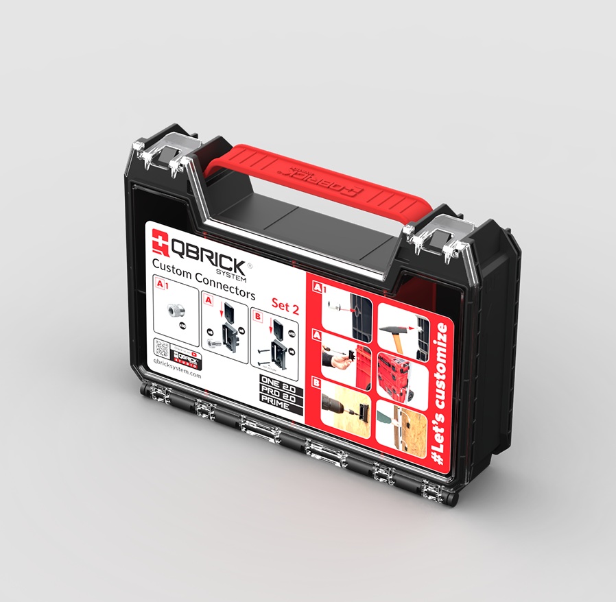Tarvikesarja Qbrick Z258933PG001; 40 kpl.