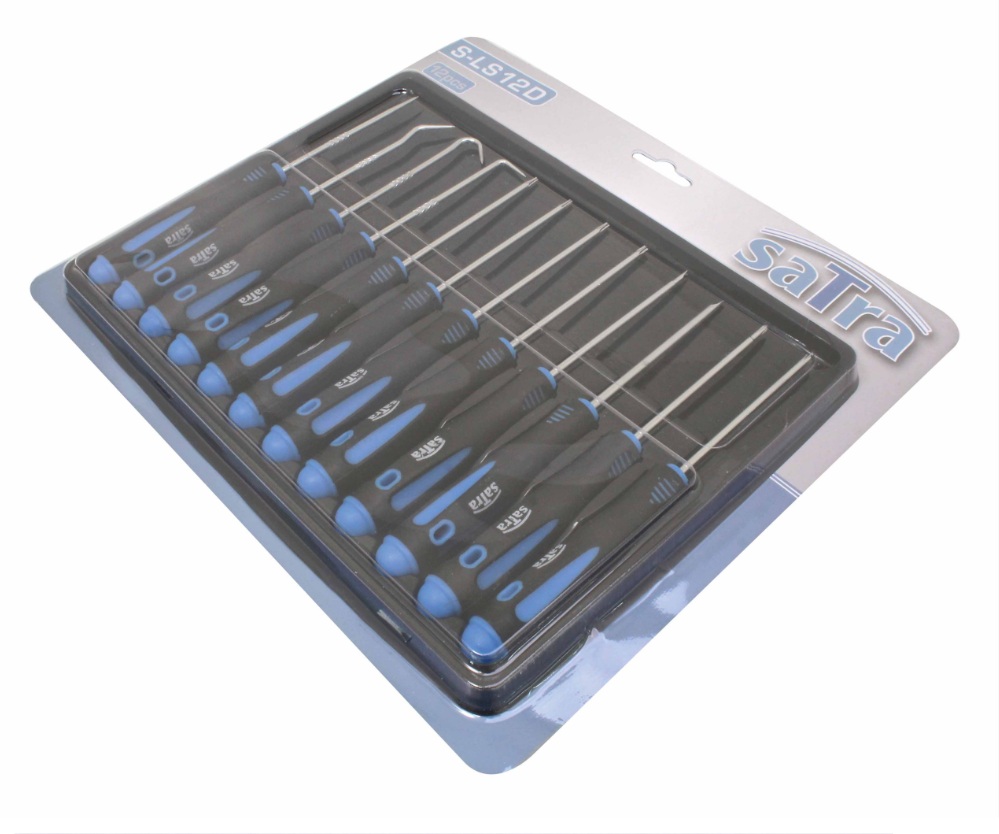 Ruuvimeisselisetti SATRA S-LS12D; 12 kpl.