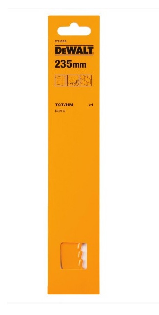 Puukkosahanterä DeWalt DT2335-QZ; 235 mm; 25 TPI